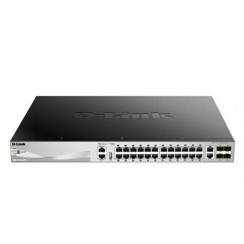 D-Link DGS-3130-30PS Gestito L3 Gigabit...