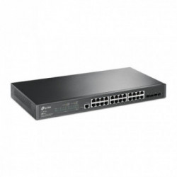 TP-LINK TL-SG3428 switch di rete Gestito L2 Gigabit Ethernet (10/100/1000) 1U Nero