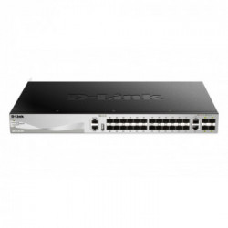 D-Link DGS-3130-30S Gestito L3 10G Ethernet (100/1000/10000) Nero, Grigio