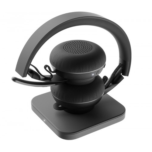 Logitech MSFT Teams Zone Wireless Cuffia...