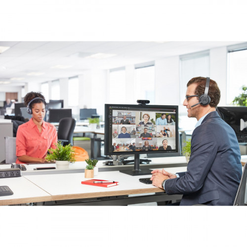 Logitech MSFT Teams Zone Wireless Cuffia...