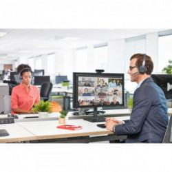 Logitech MSFT Teams Zone Wireless Cuffia Padiglione auricolare Bluetooth Grafite