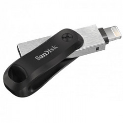 SanDisk iXpand unità flash USB 64 GB USB Type-A / Lightning 3.2 Gen 2 (3.1 Gen 2) Nero, Argento