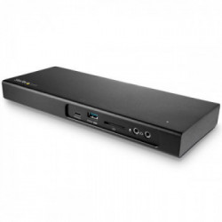 StarTech.com TB3DK2DPM2 replicatore di porte e docking station per notebook Cablato USB 3.2 Gen 1 (3.1 Gen 1) Type-C Nero