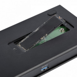 StarTech.com TB3DK2DPM2 replicatore di porte e docking station per notebook Cablato USB 3.2 Gen 1 (3.1 Gen 1) Type-C Nero