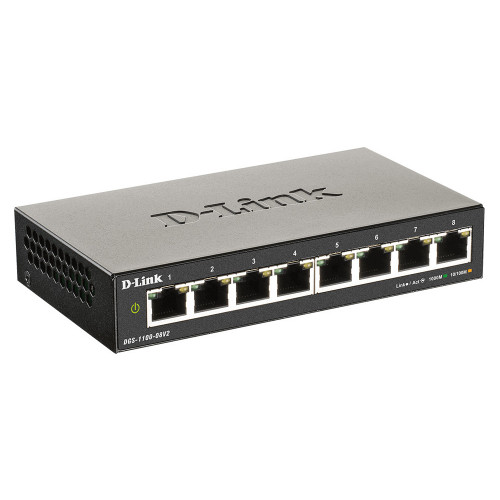 D-Link DGS-1100-08V2 switch di rete Gigabit...