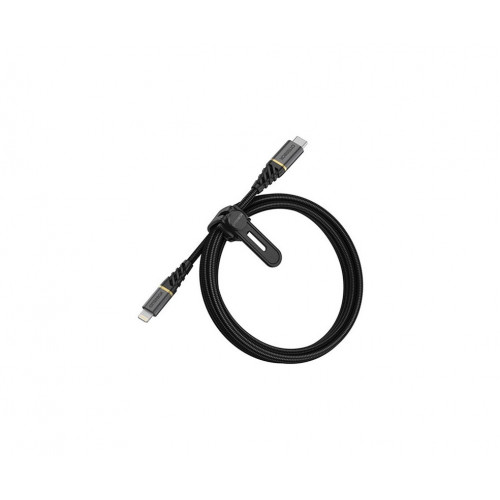 CAVO PREMIUM USB-C A LIGHTNING 1M - NERO