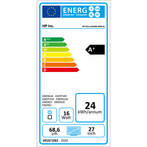 HP E-Series E27q G4 QHD 68,6 cm (27") 2560 x...