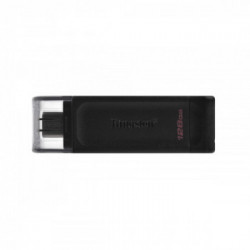 Kingston Technology DataTraveler 70 unità flash USB 128 GB USB tipo-C 3.2 Gen 1 (3.1 Gen 1) Nero