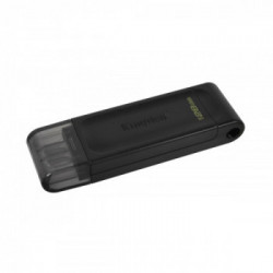 Kingston Technology DataTraveler 70 unità flash USB 128 GB USB tipo-C 3.2 Gen 1 (3.1 Gen 1) Nero