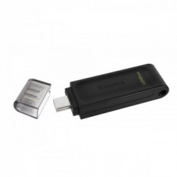Kingston Technology DataTraveler 70 unità flash USB 128 GB USB tipo-C 3.2 Gen 1 (3.1 Gen 1) Nero
