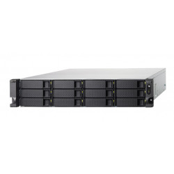 QNAP TS-h1277XU-RP 3700X Collegamento ethernet LAN Armadio (2U) Nero, Grigio NAS