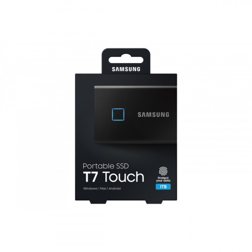 Samsung Portable SSD T7 Touch USB 3.2 1TB Black