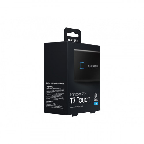 Samsung Portable SSD T7 Touch USB 3.2 1TB Black