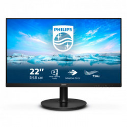 Philips V Line 222V8LA/00 monitor piatto per PC 54,6 cm (21.5") 1920 x 1080 Pixel Full HD LCD Nero