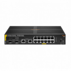 Hewlett Packard Enterprise Aruba 6100 12G Class4 PoE 2G/2SFP+ 139W Gestito L3 Gigabit Ethernet (10/100/1000) Supporto Power