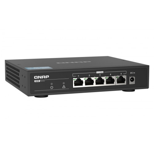 QNAP QSW-1105-5T switch di rete Non gestito...