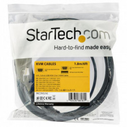 StarTech.com Cavo KVM USB da 4,6m per Console Montabile ad Armadio Rack