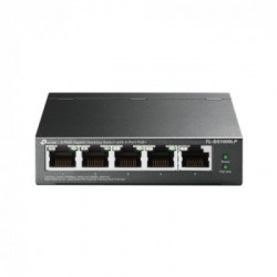 TP-LINK TL-SG1005LP switch di rete Non gestito Gigabit Ethernet (10/100/1000) Nero Supporto Power over Ethernet (PoE)