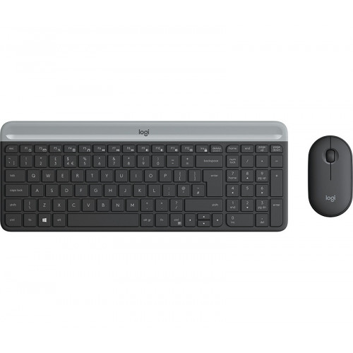 Logitech Slim Wireless Combo MK470 tastiera RF...