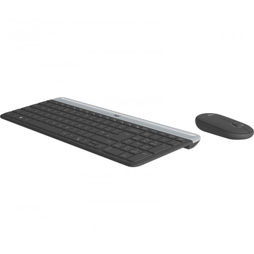 Logitech Slim Wireless Combo MK470 tastiera RF...