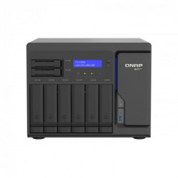 QNAP TS-h886-D1622 D-1622 Collegamento ethernet LAN Tower Nero NAS