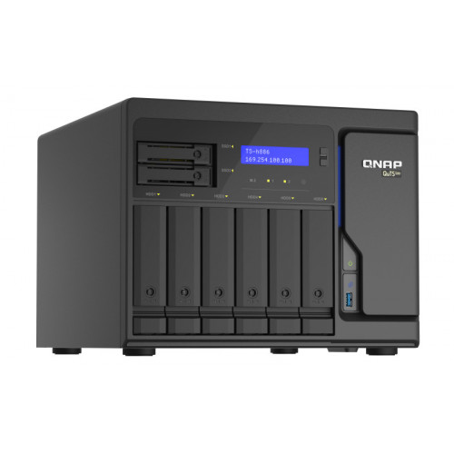 QNAP TS-h886-D1622 D-1622 Collegamento ethernet...
