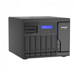 QNAP TS-h886-D1622 D-1622 Collegamento ethernet LAN Tower Nero NAS