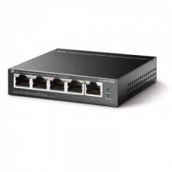 TP-LINK TL-SG105PE switch di rete Non gestito L2 Gigabit Ethernet (10/100/1000) Nero Supporto Power over Ethernet (PoE)