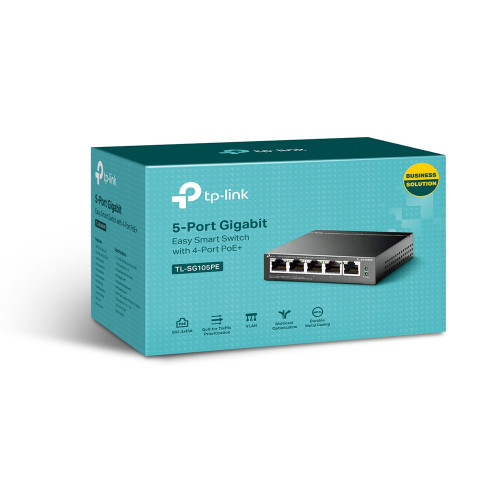 TP-LINK TL-SG105PE switch di rete Non gestito...