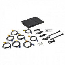 StarTech.com RKCONS1708K console a rack 43,2 cm (17") 1280 x 1024 Pixel Acciaio Nero 1U