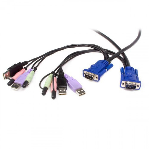 StarTech.com Switch KVM cavo VGA USB 2 porte...