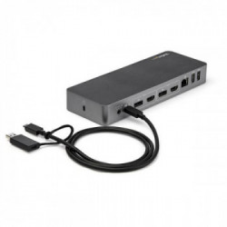 StarTech.com Docking Station Universale per Portatile Dual 4K - USB-C / USB 3.0 - 60W PD