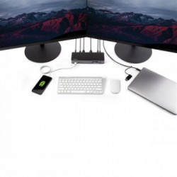 StarTech.com Docking Station Universale per Portatile Dual 4K - USB-C / USB 3.0 - 60W PD