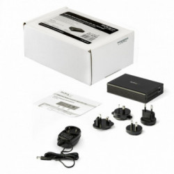 StarTech.com Convertitore multimediale Ethernet in fibra 10GbE per rete 1 / 2,5 / 5 / 10Gbps NBASE-T SFP a RJ45 Multigigabit