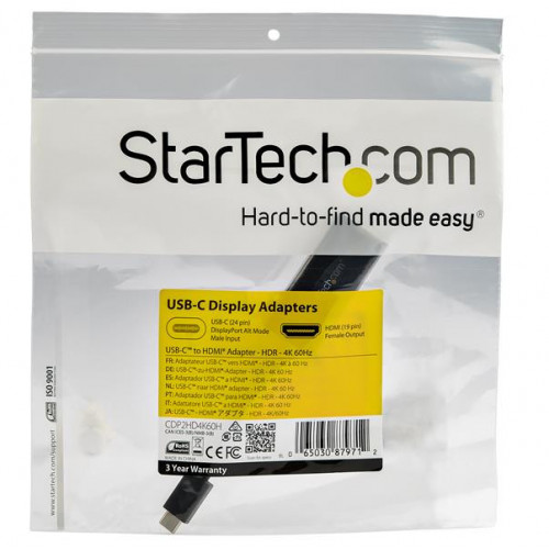 StarTech.com Adattatore USB-C a HDMI con HDR -...