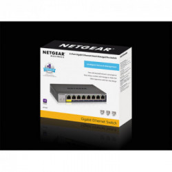 Netgear GS108Tv3 Gestito L2 Gigabit Ethernet (10/100/1000) Grigio