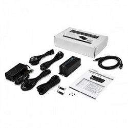 StarTech.com Hub USB 3.0 industriale a 7 porte con adattatore di alimentazione esterno - Protezione ESD e sovratensioni a 350 W