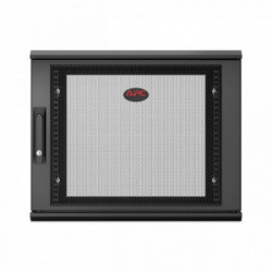 APC NetShelter WX 9U Single Hinged Wall-mount Enclosure 600mm Deep Da parete Nero