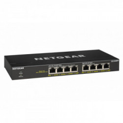 Netgear GS308PP Non gestito Gigabit Ethernet (10/100/1000) Nero Supporto Power over Ethernet (PoE)