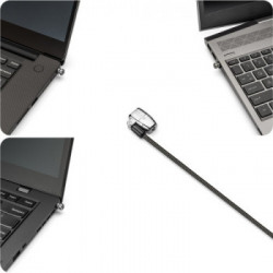 Kensington Lucchetto universale per laptop con chiave ClickSafe® 2.0