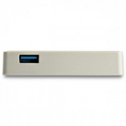 StarTech.com Adattatore USB-C Ethernet con porta USB 3.0 aggiuntiva - Colore bianco
