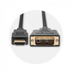Kensington Cavo da HDMI (M) a DVI-D (M) bidirezionale passivo, 1,8 m