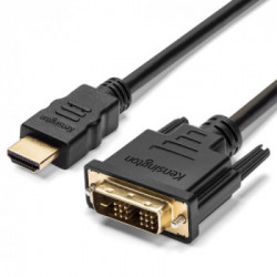 Kensington Cavo da HDMI (M) a DVI-D (M) bidirezionale passivo, 1,8 m