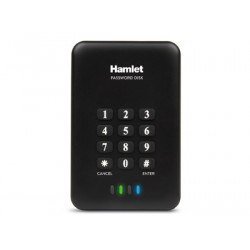Hamlet Password disk usb 3.0 box esterno per Hard Disk Sata da 2,5 pollicci