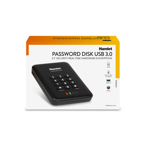 Hamlet Password disk usb 3.0 box esterno per...