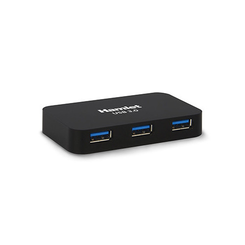 Hamlet Hub usb 3.0 a 4 porte 5 Gbps