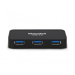 Hamlet Hub usb 3.0 a 4 porte 5 Gbps