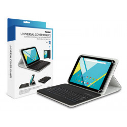 Hamlet Universal Cover 101 KBT2 custodia universale con tastiera bluetooth removibile per tablet da 19,1''