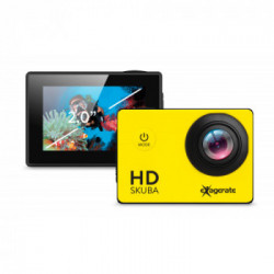 Hamlet Exagerate Skuba Action Cam action camera HD con schermo LCD da 2 pollici con custodia impermeabile de manico galleggiante